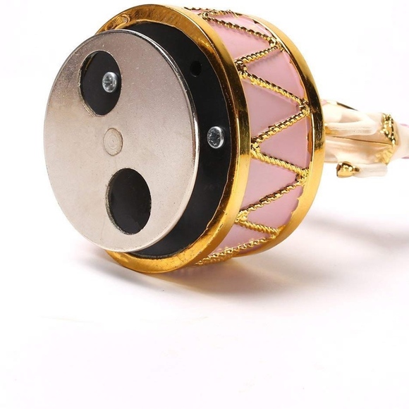 Pink & White Horse Carousel Music Box - Picture 4 of 4